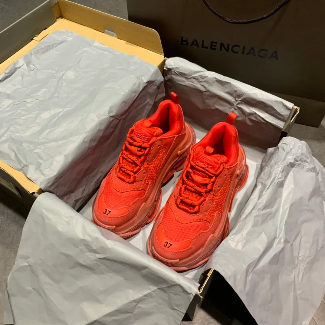 Balenciaga - Папины кроссовки - Оранжевые