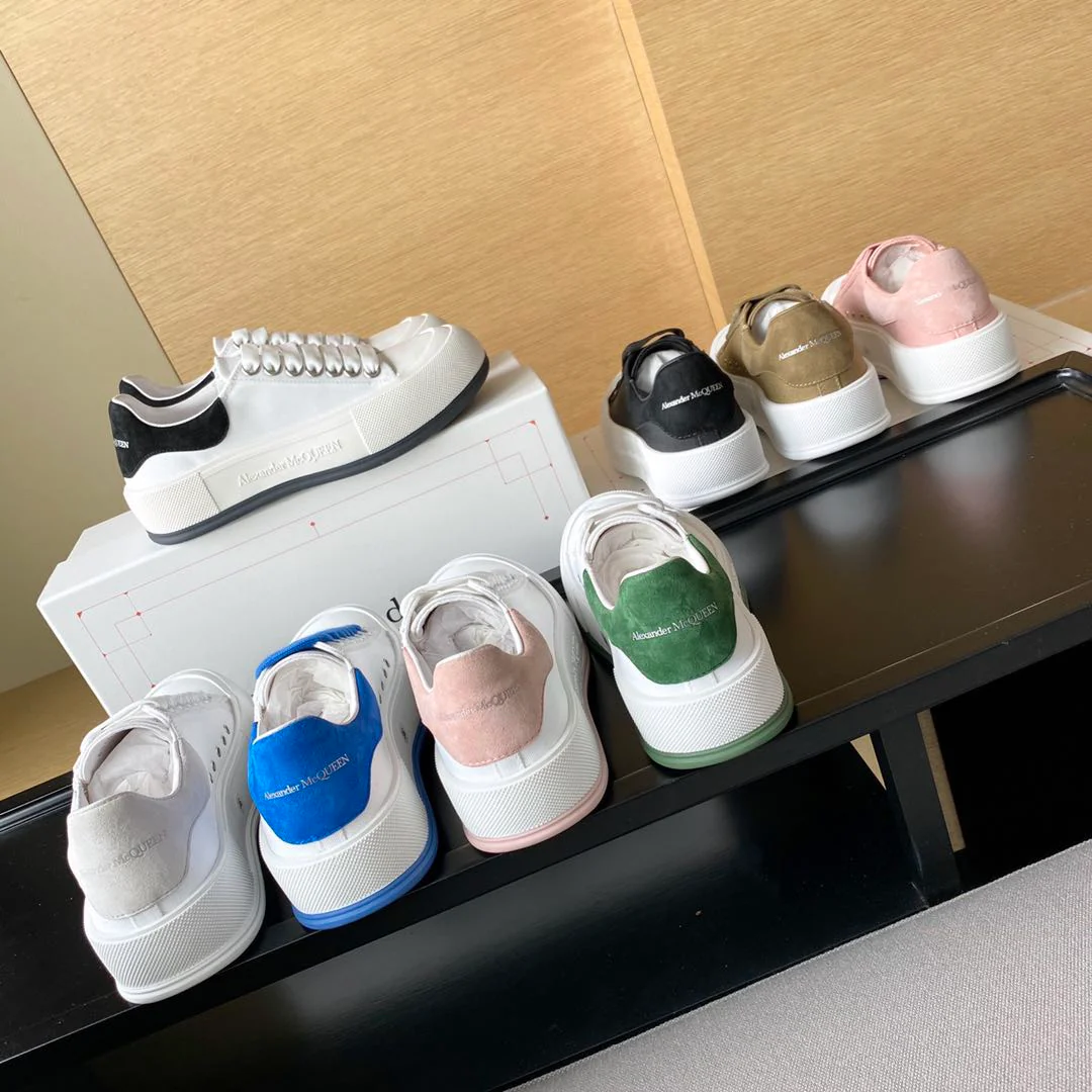 McQueen - Классические белые кроссовки - Полная коллекция