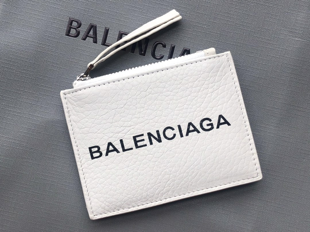 Balenciaga-拉链零钱卡包