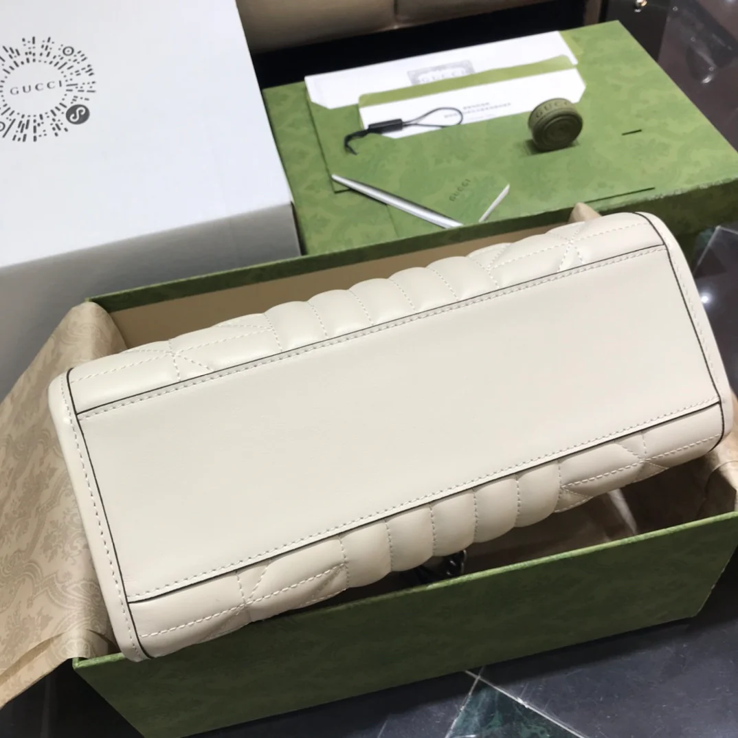 Маленькая сумка-тоут Gucci Marmont Geometric Series - 1