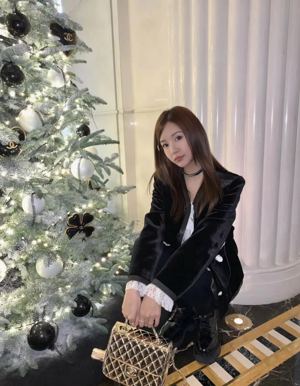 Рюкзак Chanel Early Spring Collection 24c - золотой