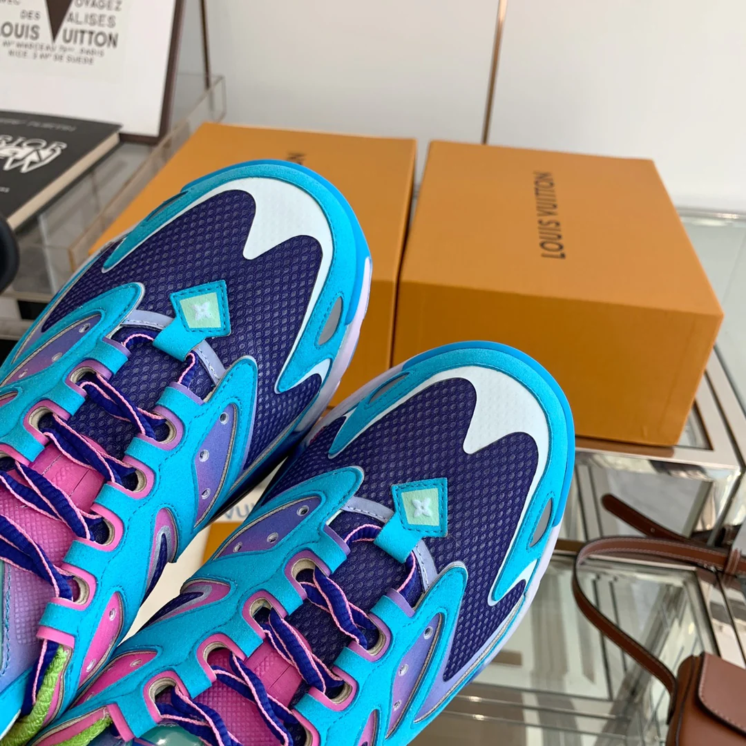 Кроссовки LV Runner Tatic - синие