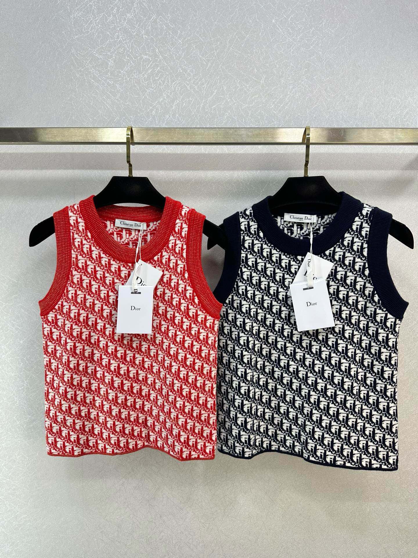 Жилет Dior Classic Monogram Premium из коллекции весна/лето 2024.