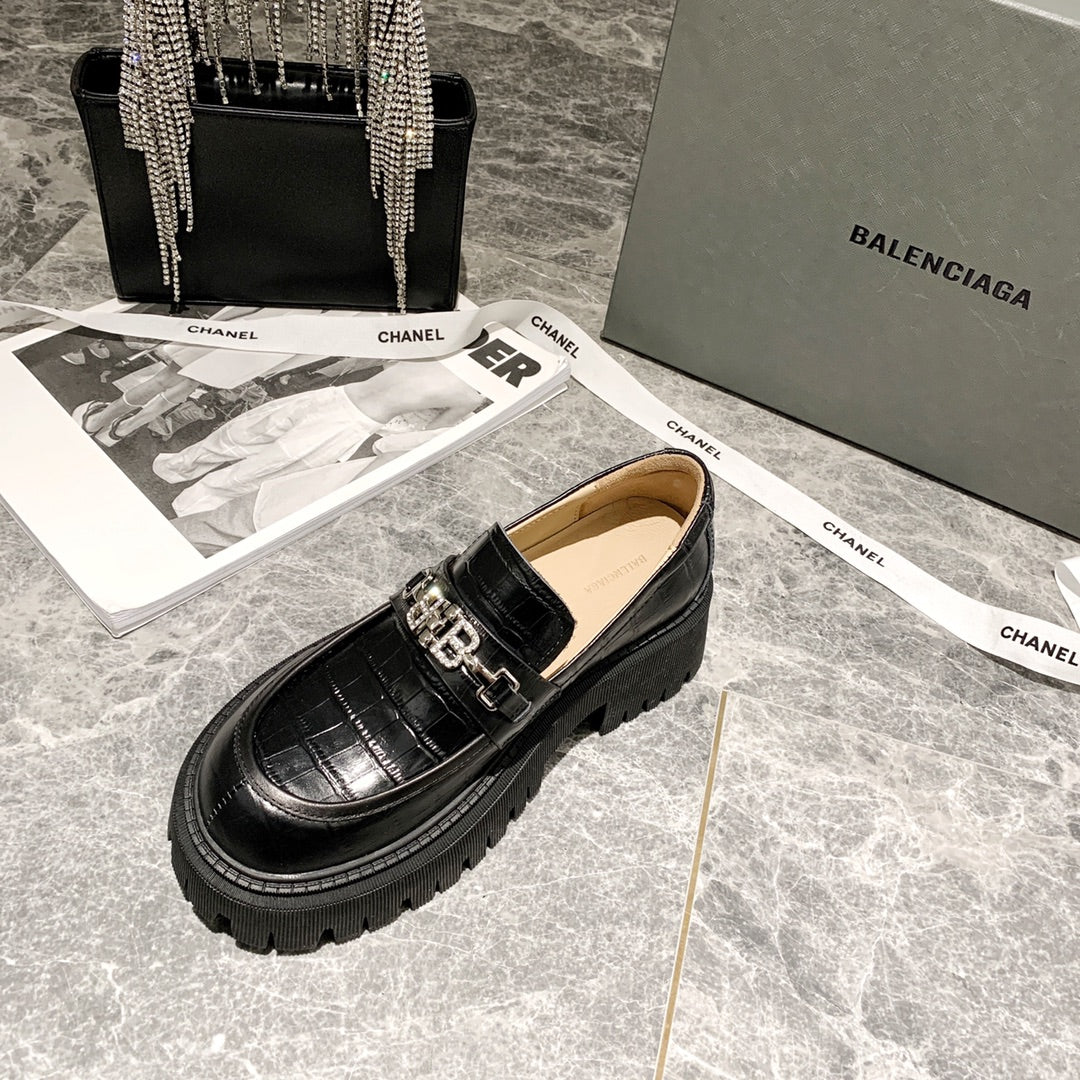 Balenciaga - Туфли на платформе - Лоферы