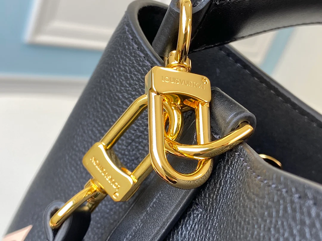 сумка-ведро lv-m56890-black-neonoe-medium