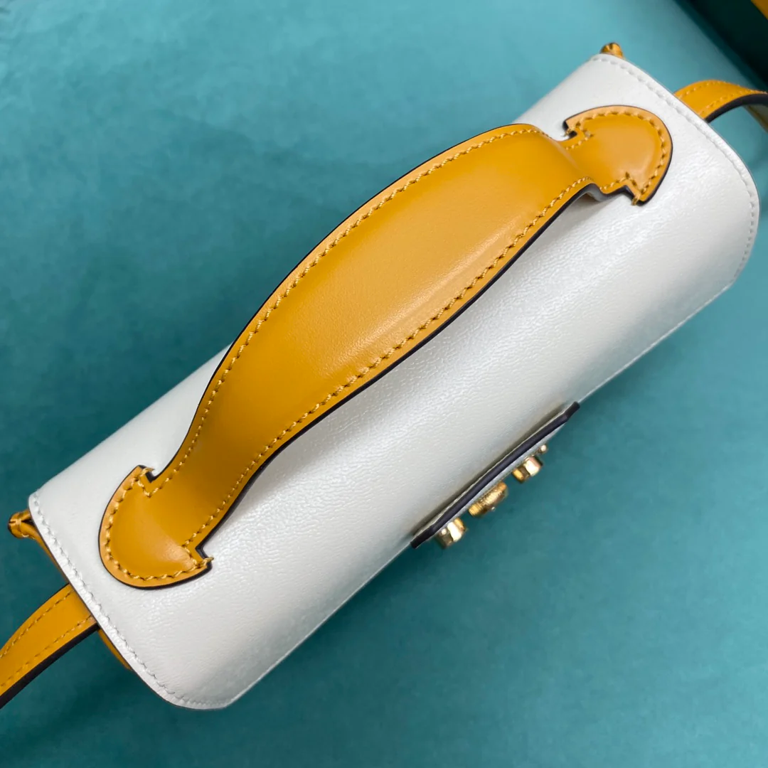 Замок Gucci - Теплый желтый - 18-5-11 см