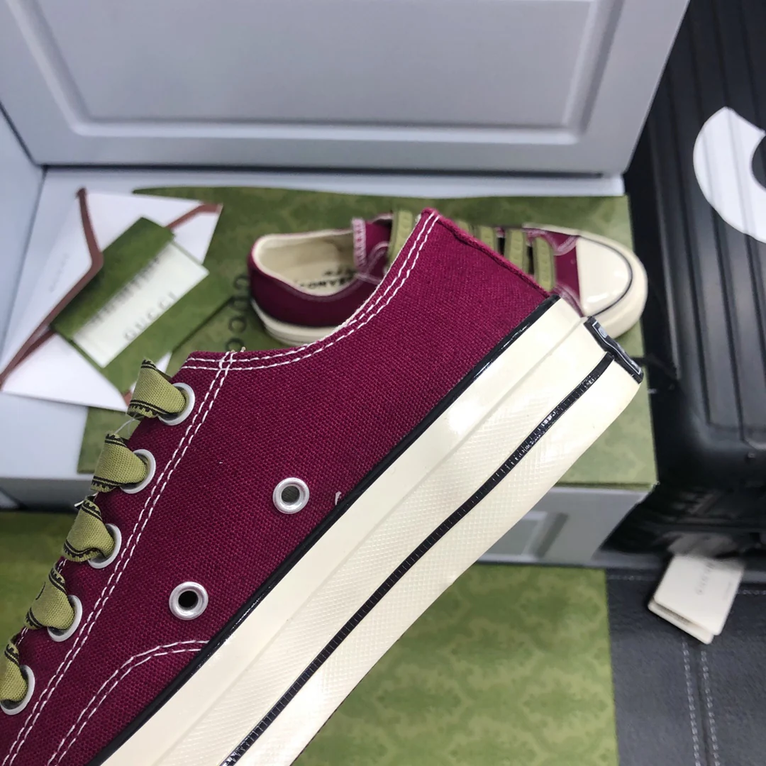 Кед Gucci из парусины - 4