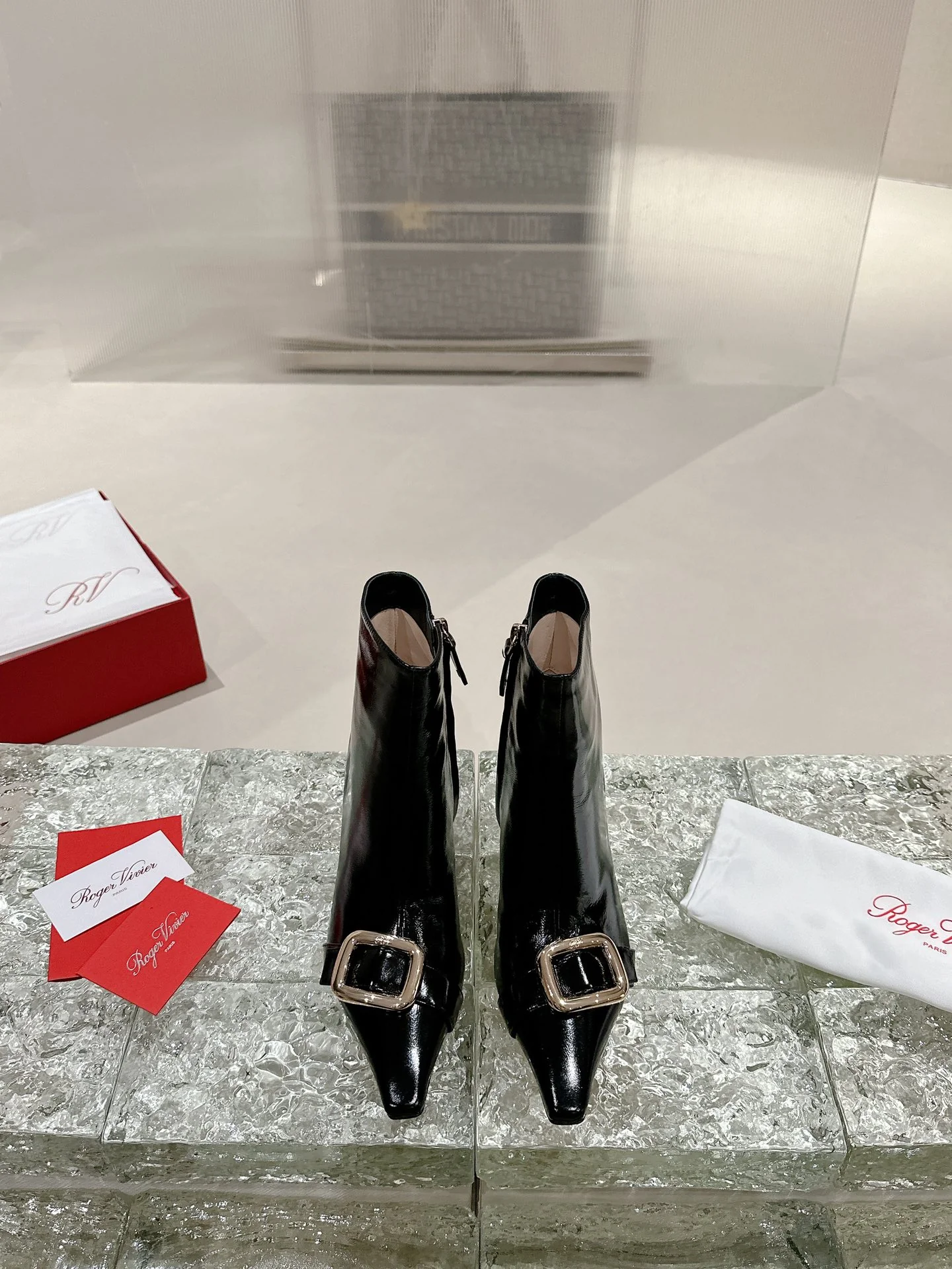 Обувь RV Shoes - 2024 - Кожаные ботильоны - Черные