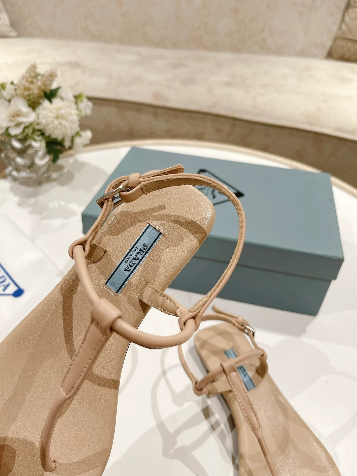 Prada - Новинка - Сандалии - Балетки