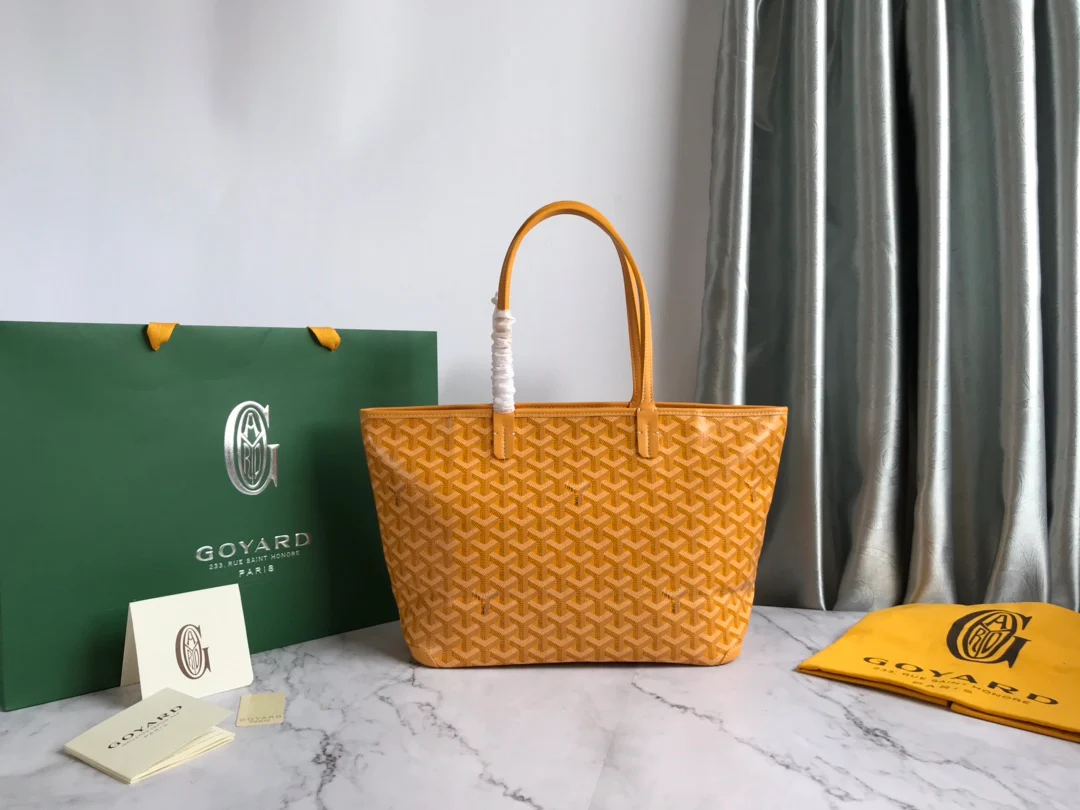 Маленькая сумка-тоут Goyard на молнии - белая - 1 шт.