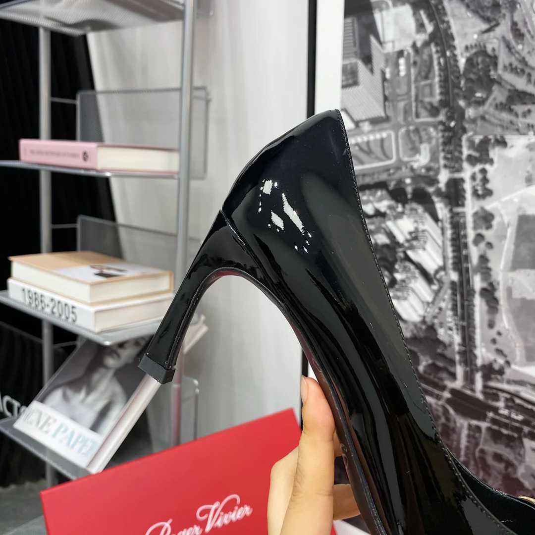 Каблук-банан RV-7-5 см, черный