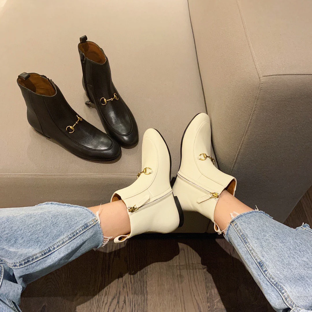 Ботильоны Gucci Street с пряжкой - верхнее изображение