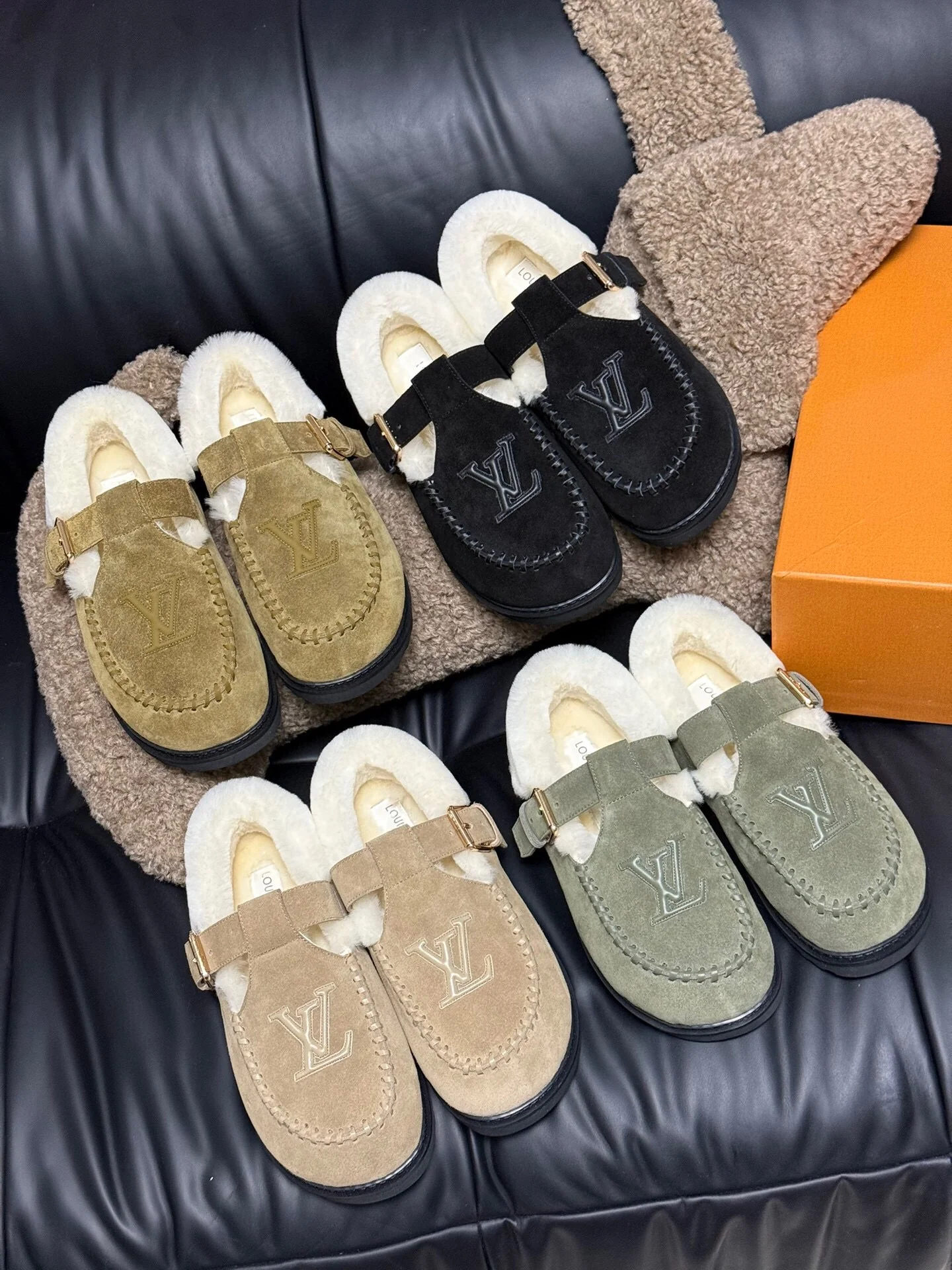 Меховые туфли Мэри Джейн LV-2024 - Изображение из коллекции