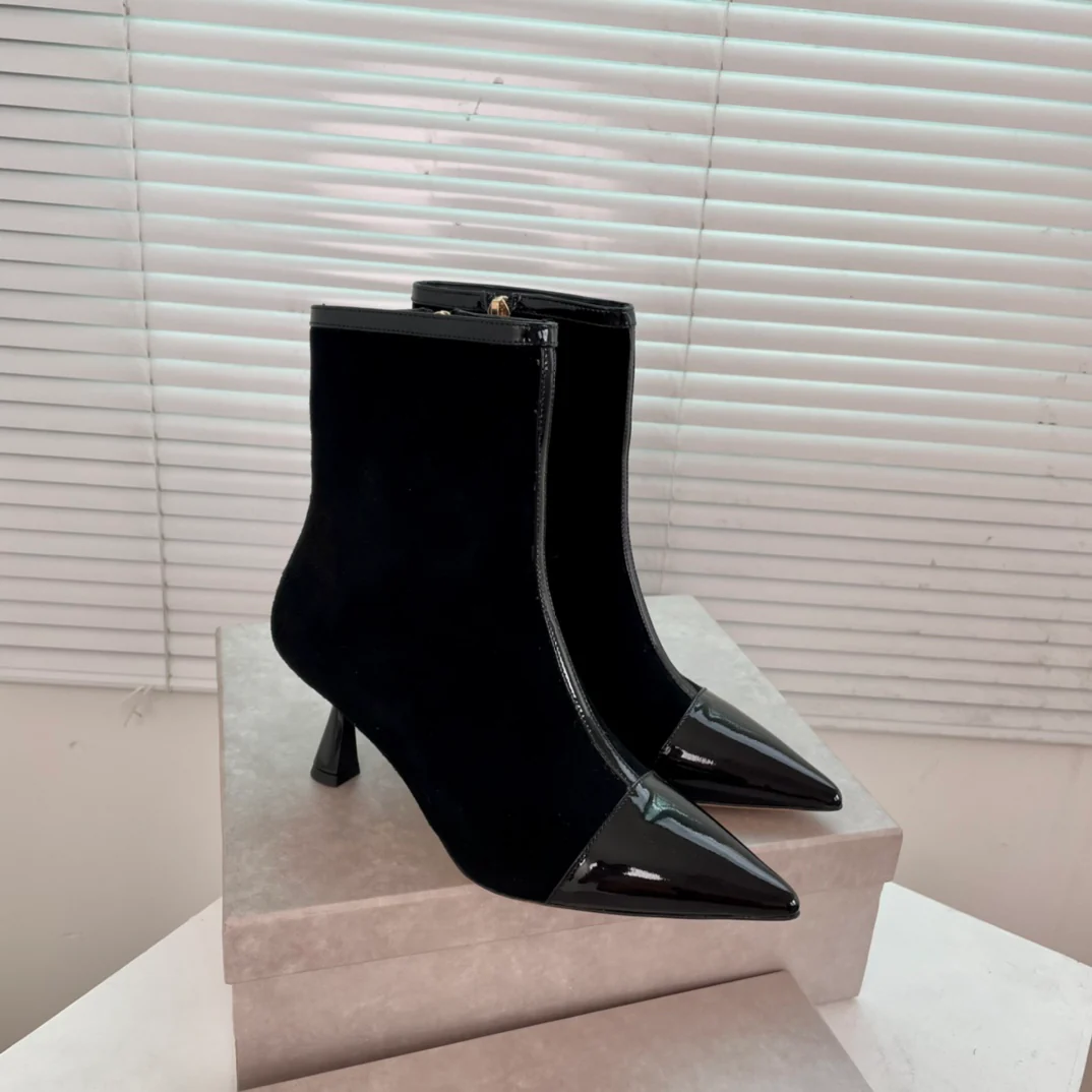 Ботильоны на низком каблуке Jimmy - 4