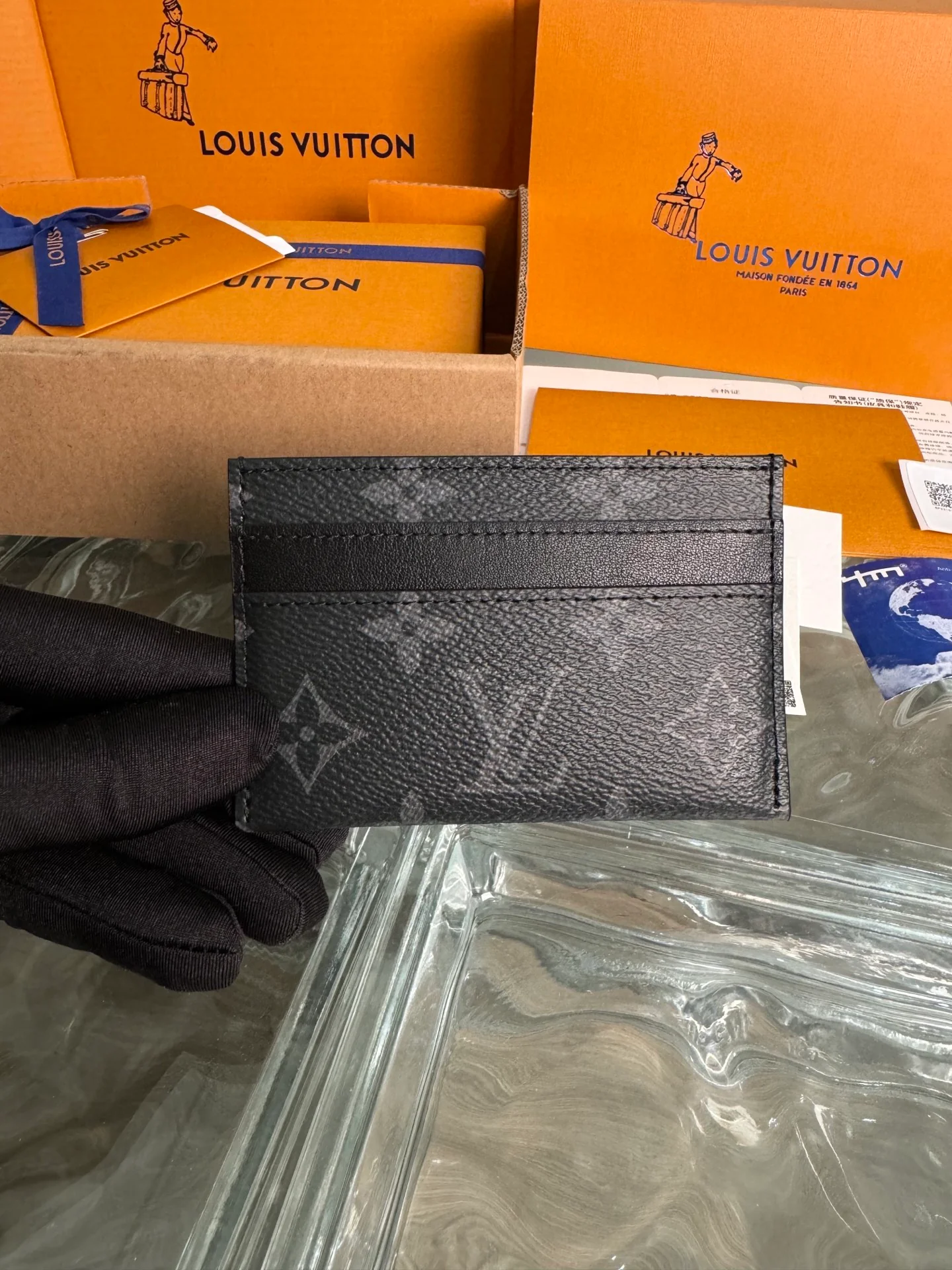 Кардхолдер LV-m62170 - Monogram Black