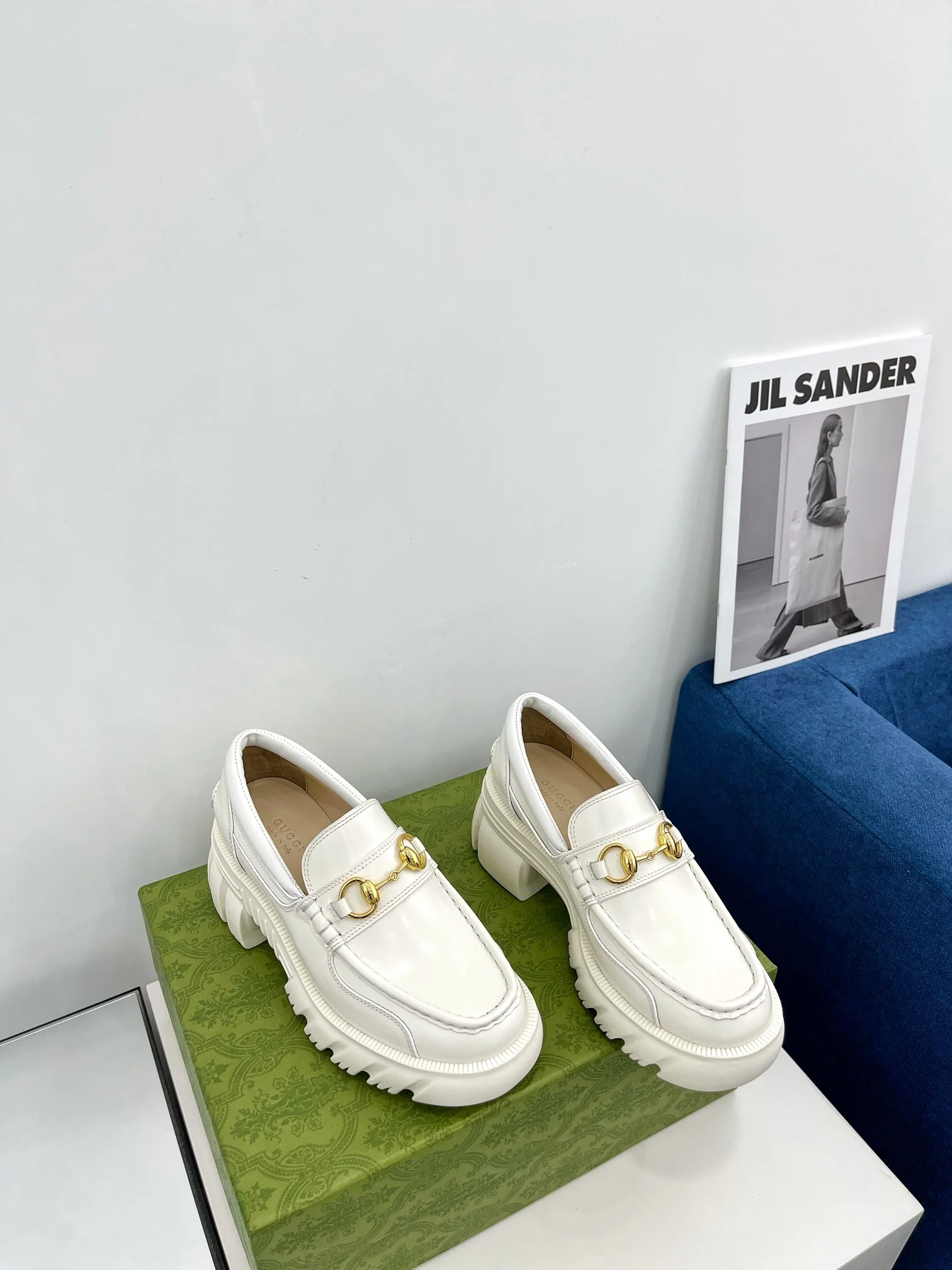 Лоферы на платформе Gucci - 2