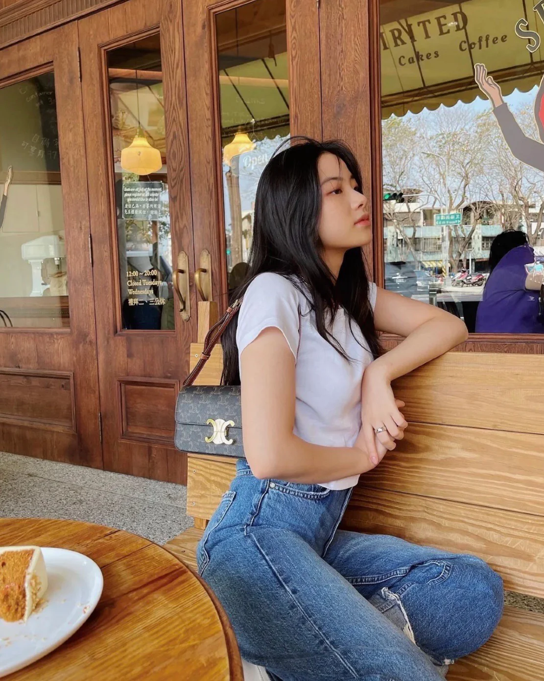 Celine - Новая сумка Celine Arc de Triomphe на цепочке - Кожа, канва Monogram