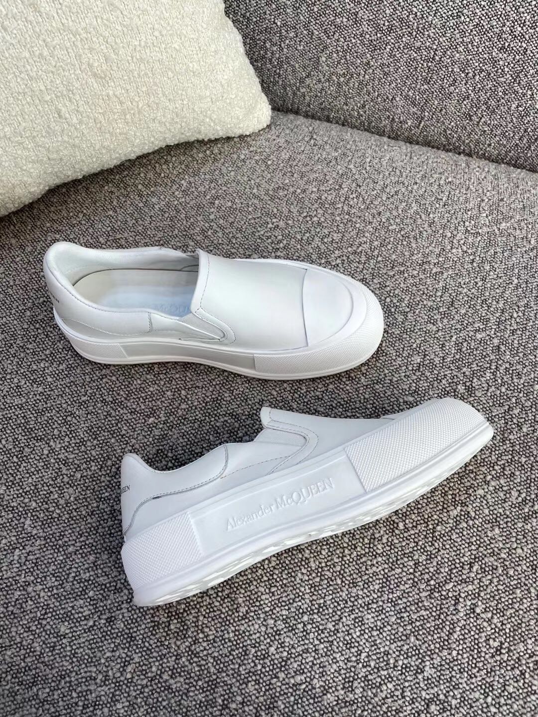 McQueen - Белые кроссовки - Лоферы