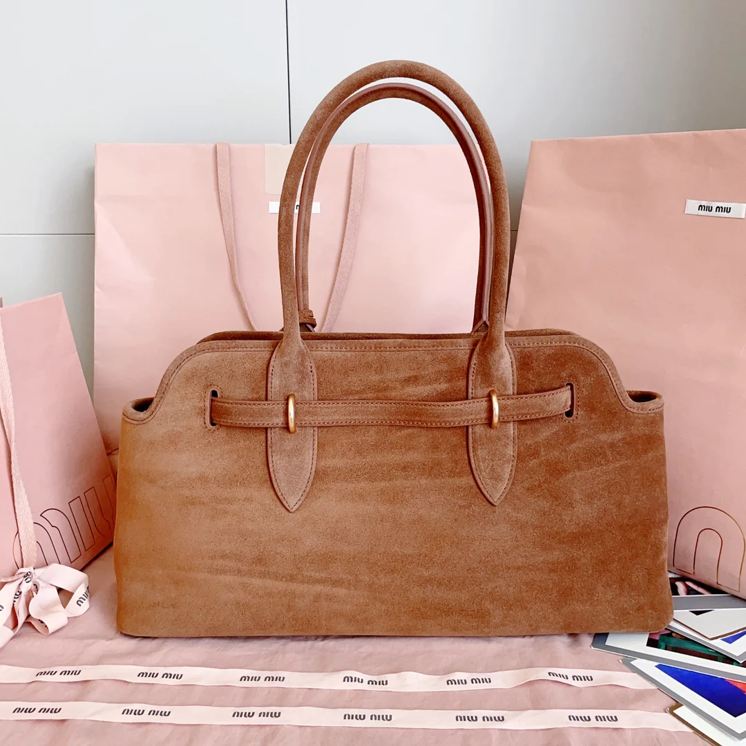 Сумка-тоут Miu Miu 5bg310 из замши