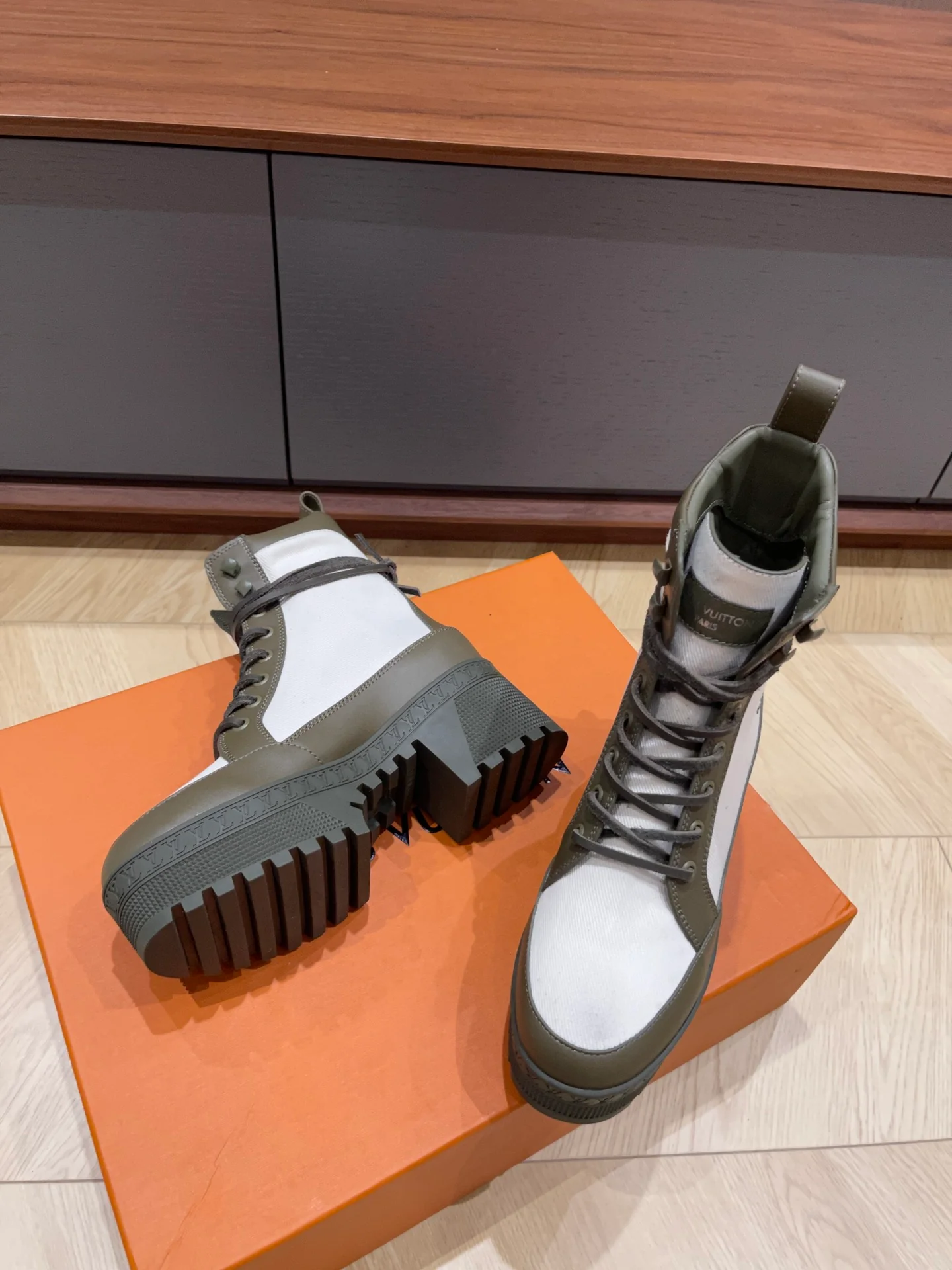 LV-2024 - Повседневные ботинки - Зеленые