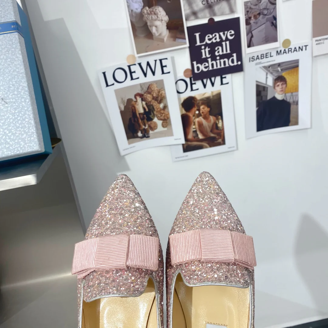 Джимми - Бант - Туфли с острым носком - Балетки - 2