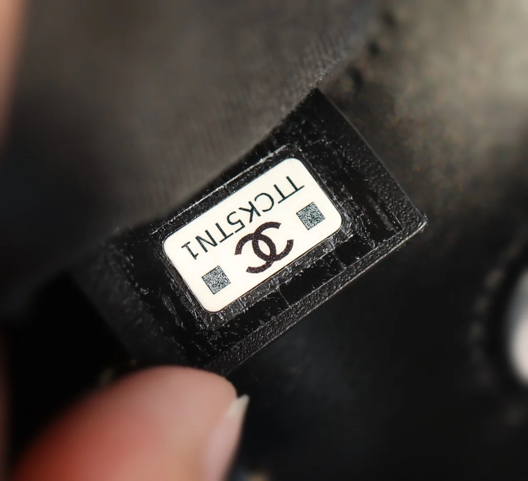 Сумка Chanel Nano 31 - Миниатюрная горизонтальная версия - Черная