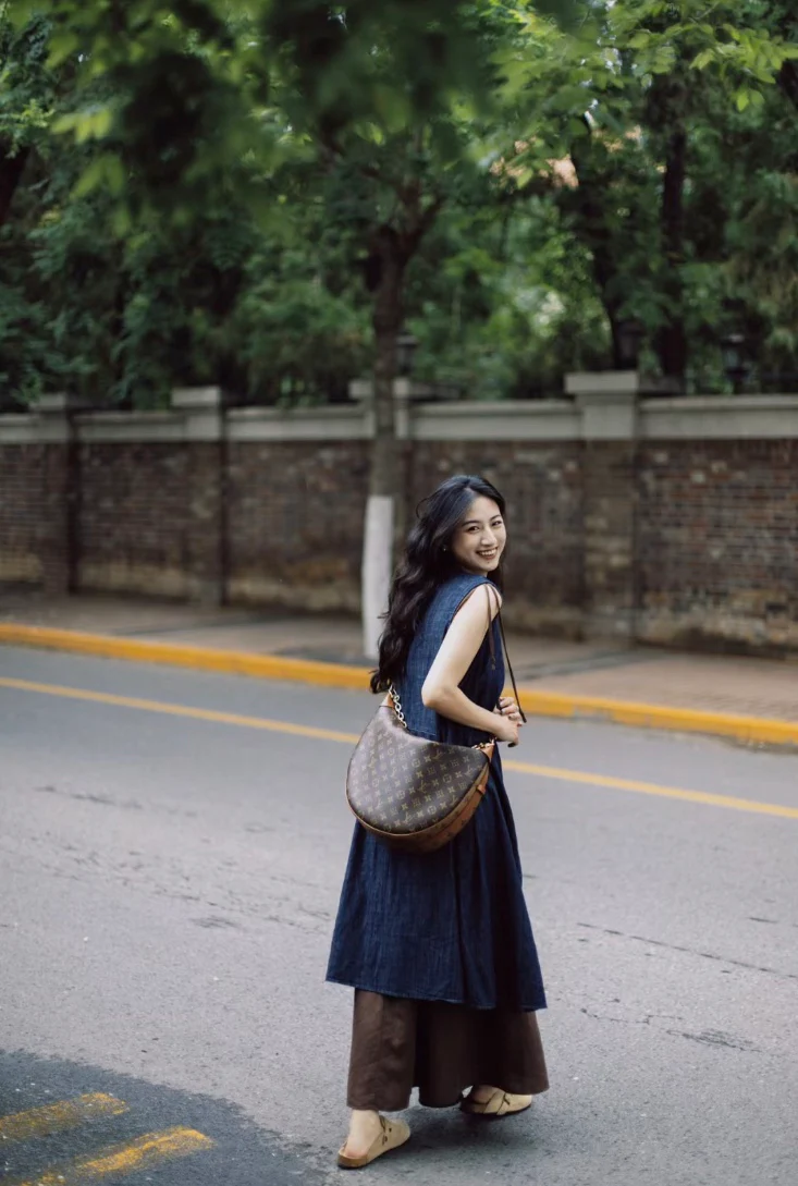 m46311-LV-loop-hobo-monogram большая сумка-полумесяц