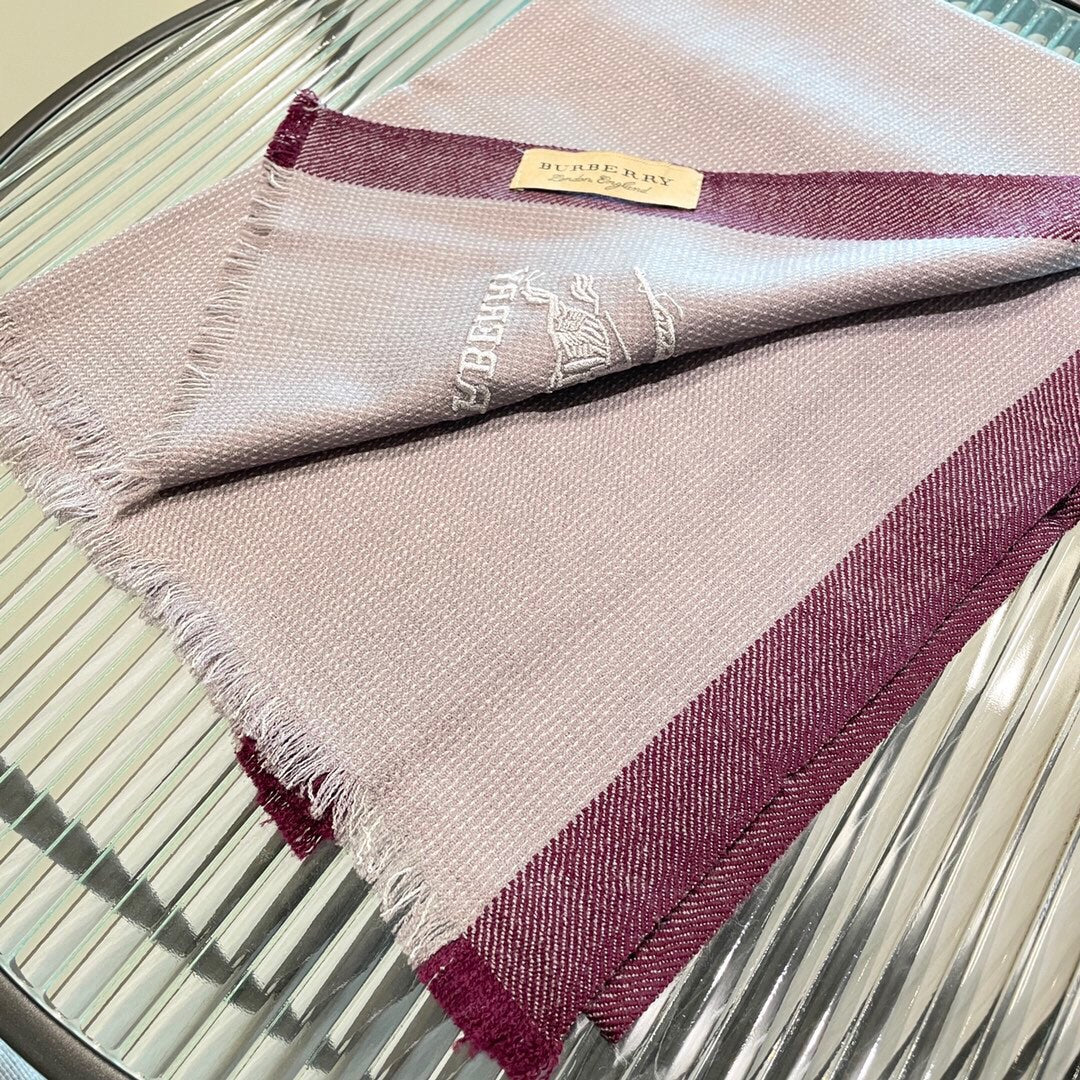 Кашемировый шарф Burberry - 45 см - 190 см