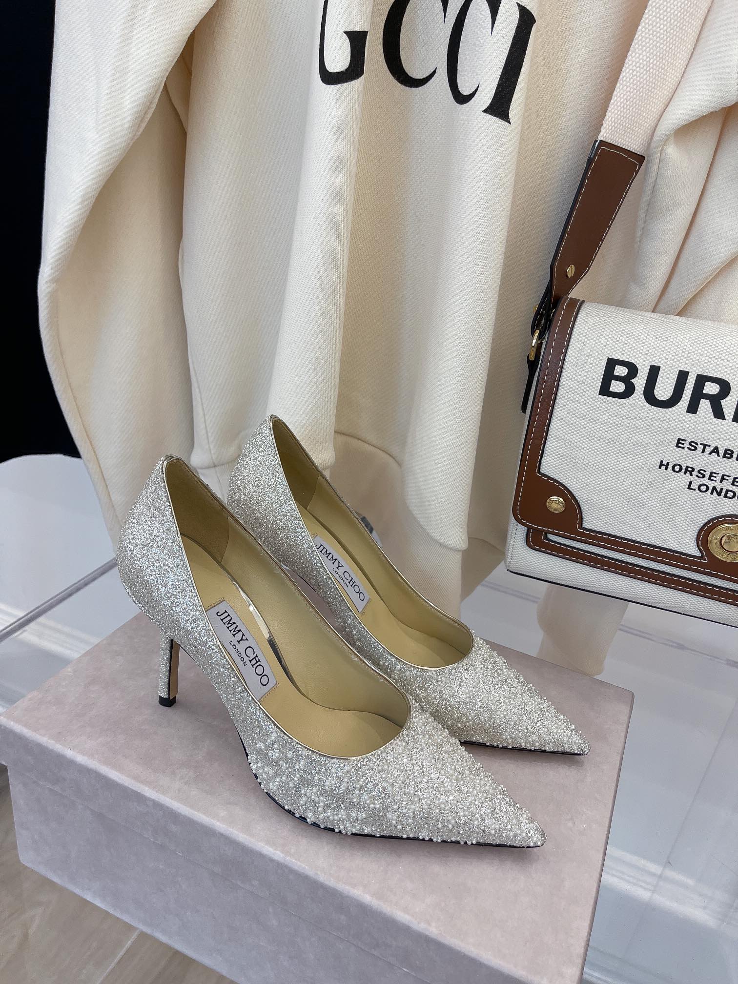 Туфли на высоком каблуке Jimmy Pearl