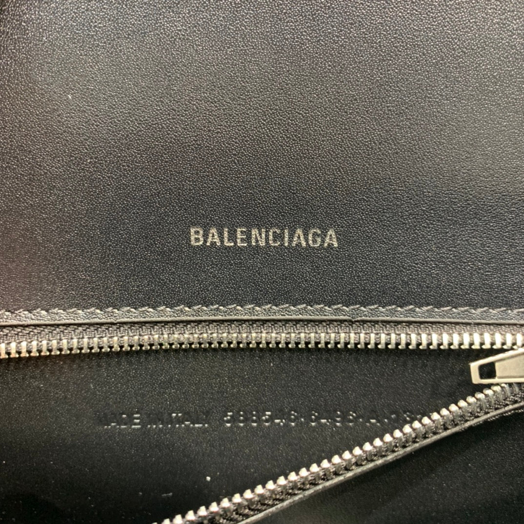 Сумка Balenciaga Hourglass - Black Plain Graffiti