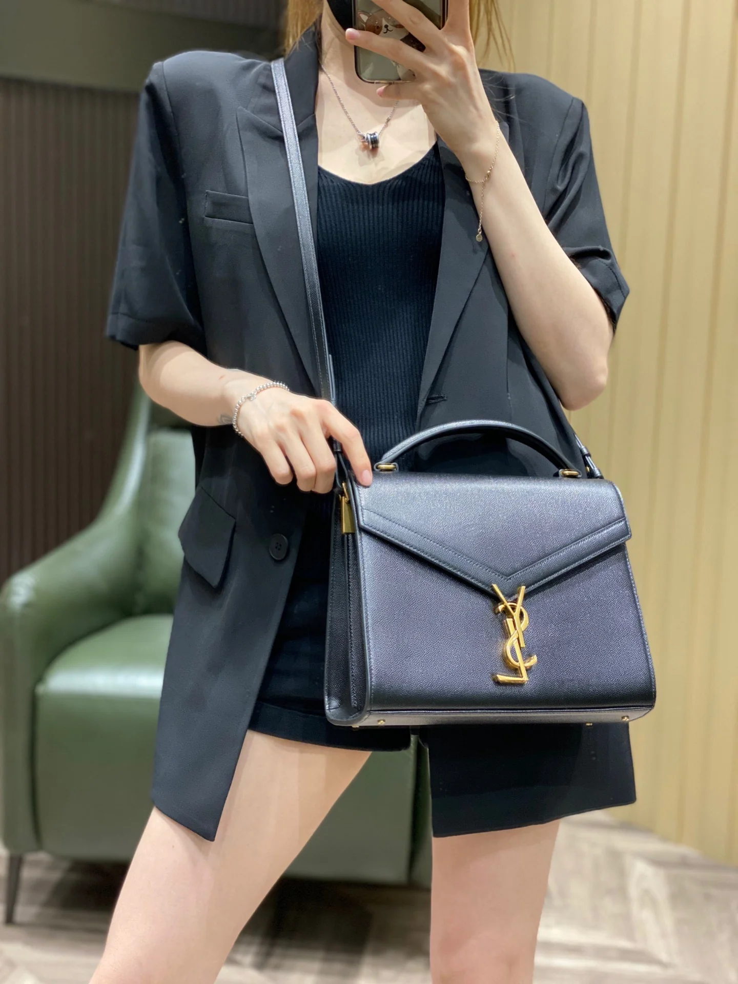 Сумка YSL Cassandra с икрой