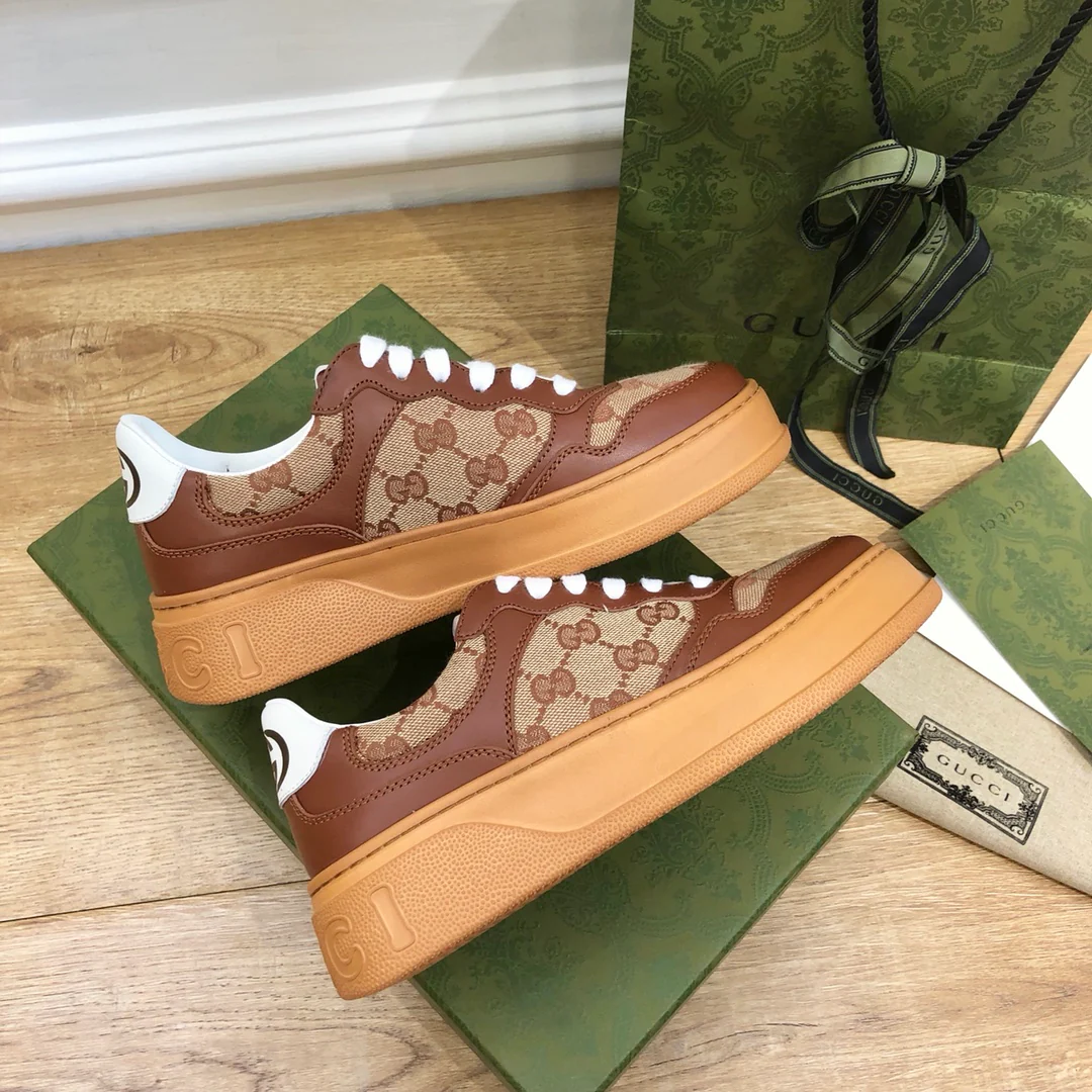 кроссовки на платформе Gucci