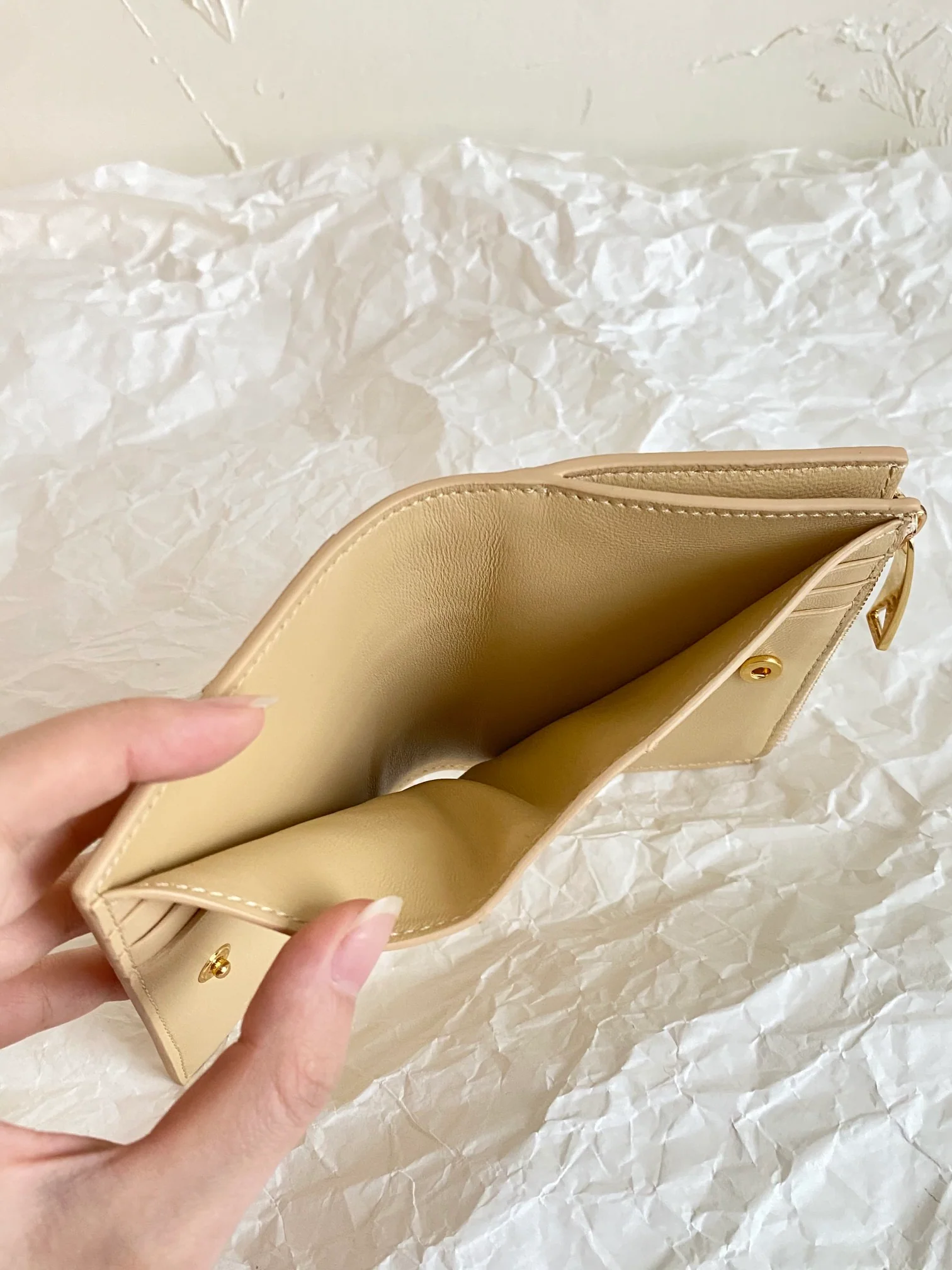 BV-bv大格子 短夹钱包 11.5×9×1cm