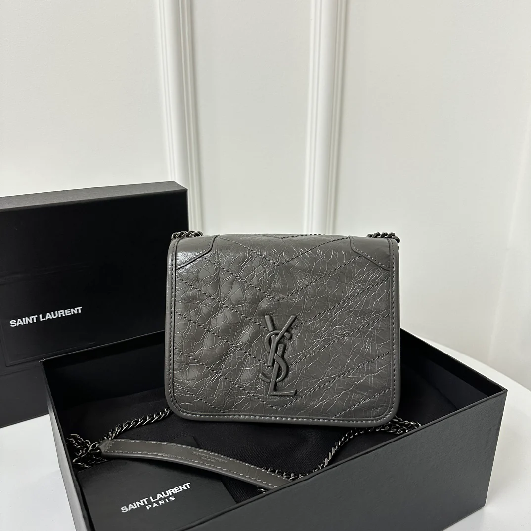 YSL-niki-chain-wallet-mini-grey