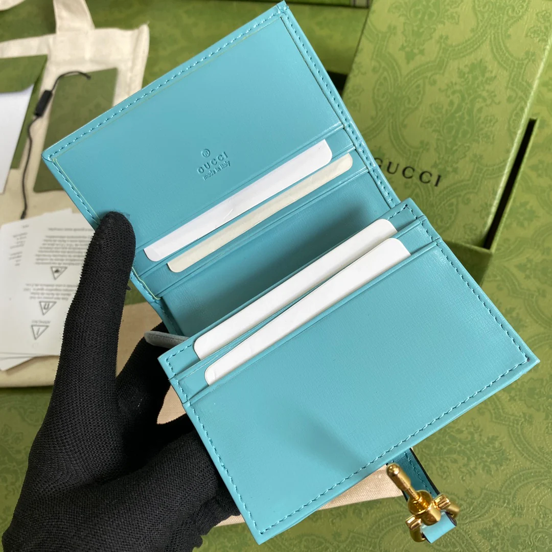 Gucci Jackie1961 系列拉链卡包短夹