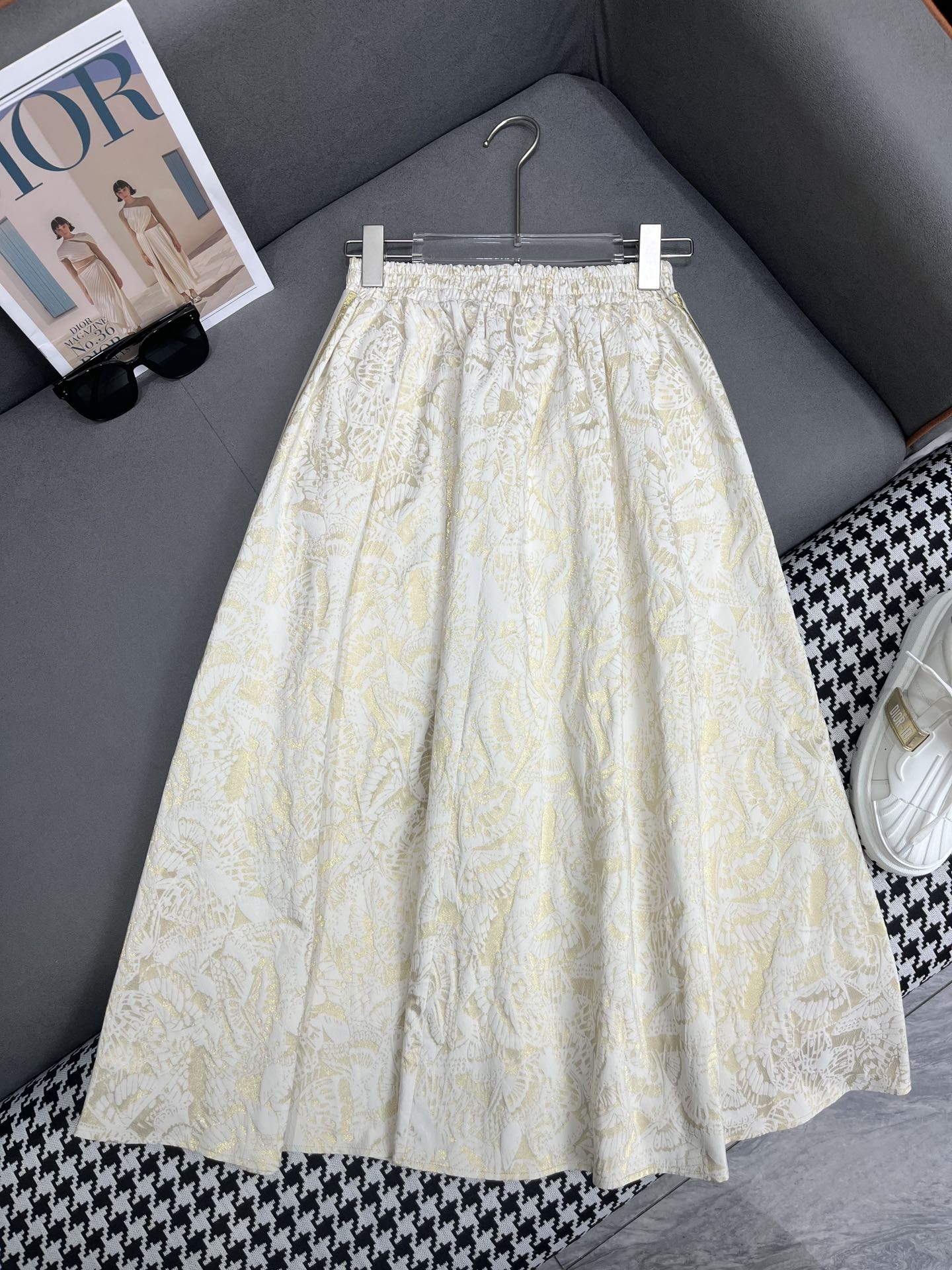 Новая летняя юбка миди Dior 2403-24ss