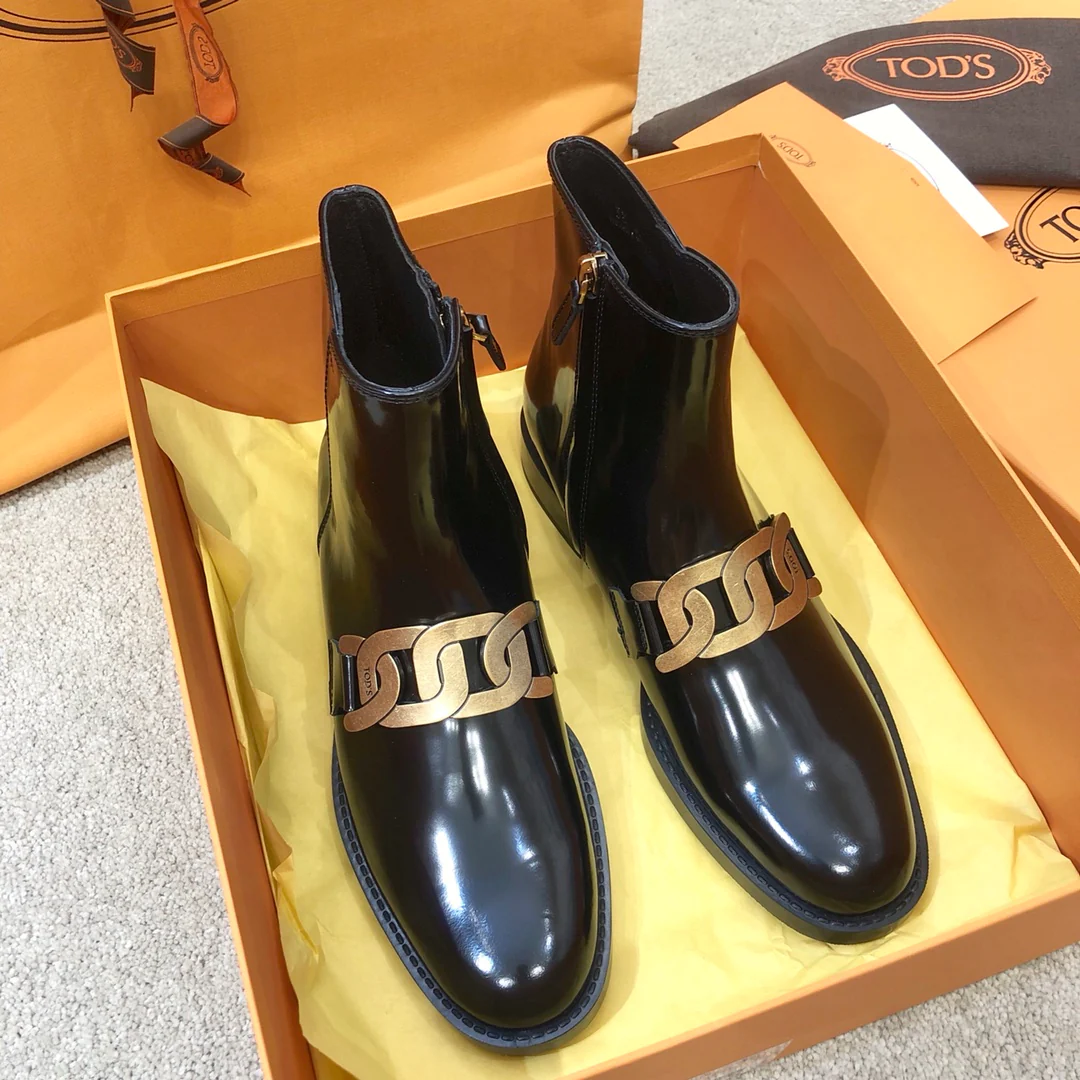 Tods - Ретро - На застежках - Ботильоны