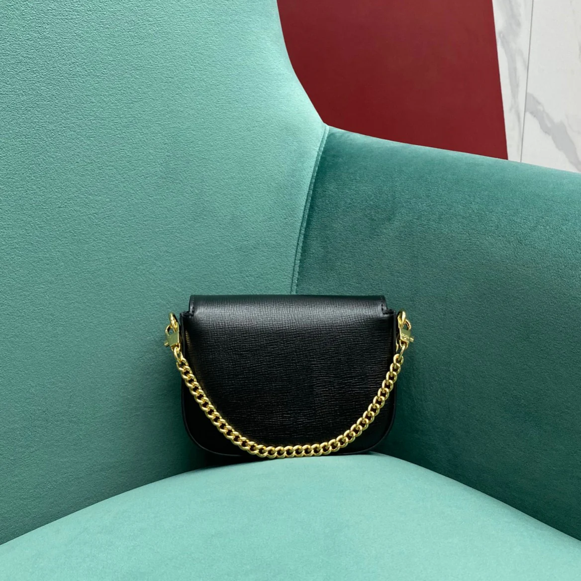 Сумка-седло Gucci 1955 - Мини - Черная