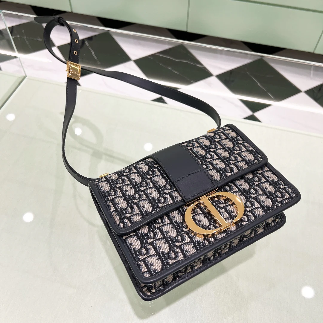 Dior - 30 Montaigne - Холст с принтом - Синий