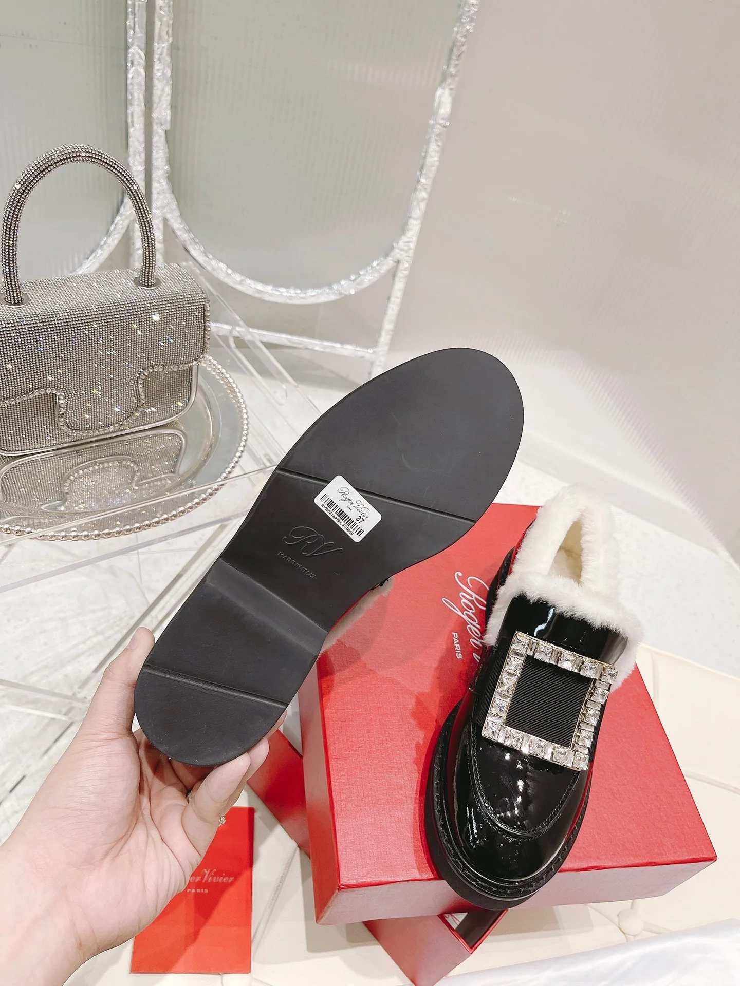 Обувь RV Shoes - 2024 - Шерстяные ботильоны - Черные