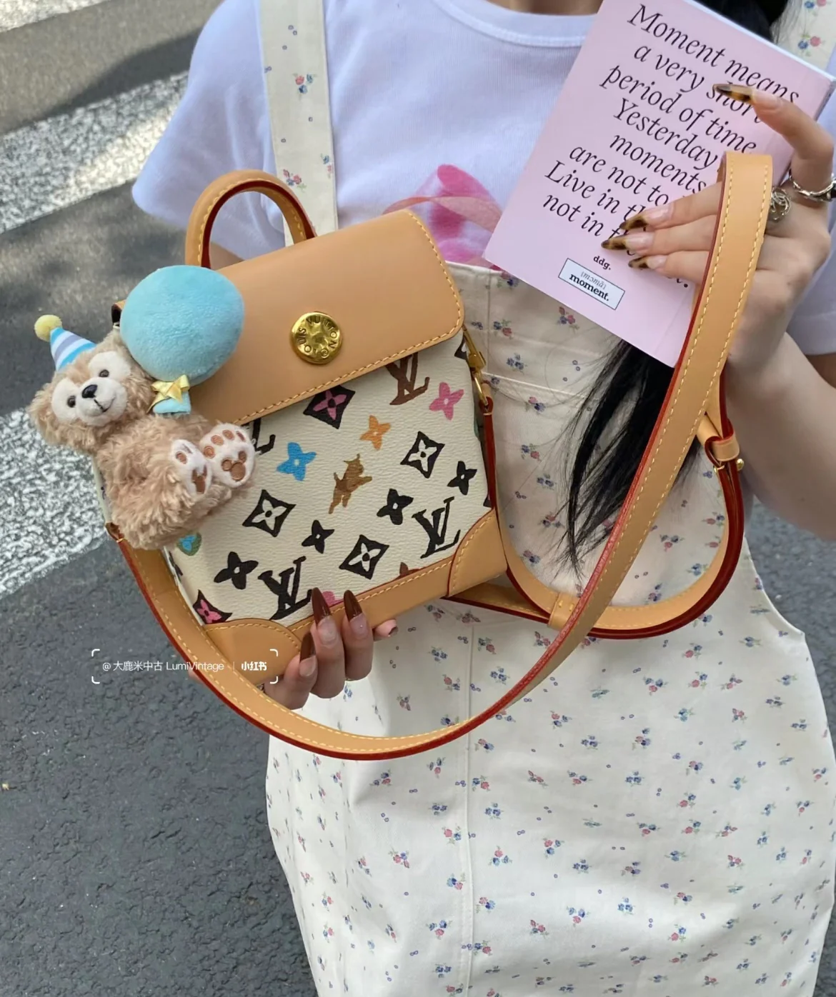 сумка через плечо m83429-LV-nano-steamer