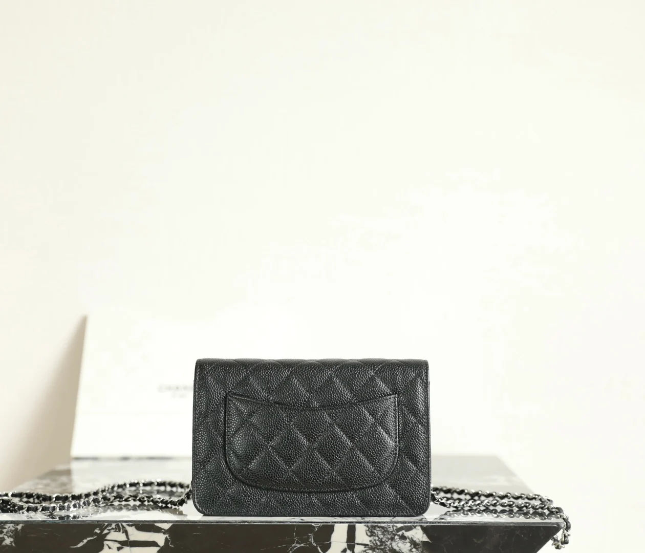 Chanel WOC Черное золото