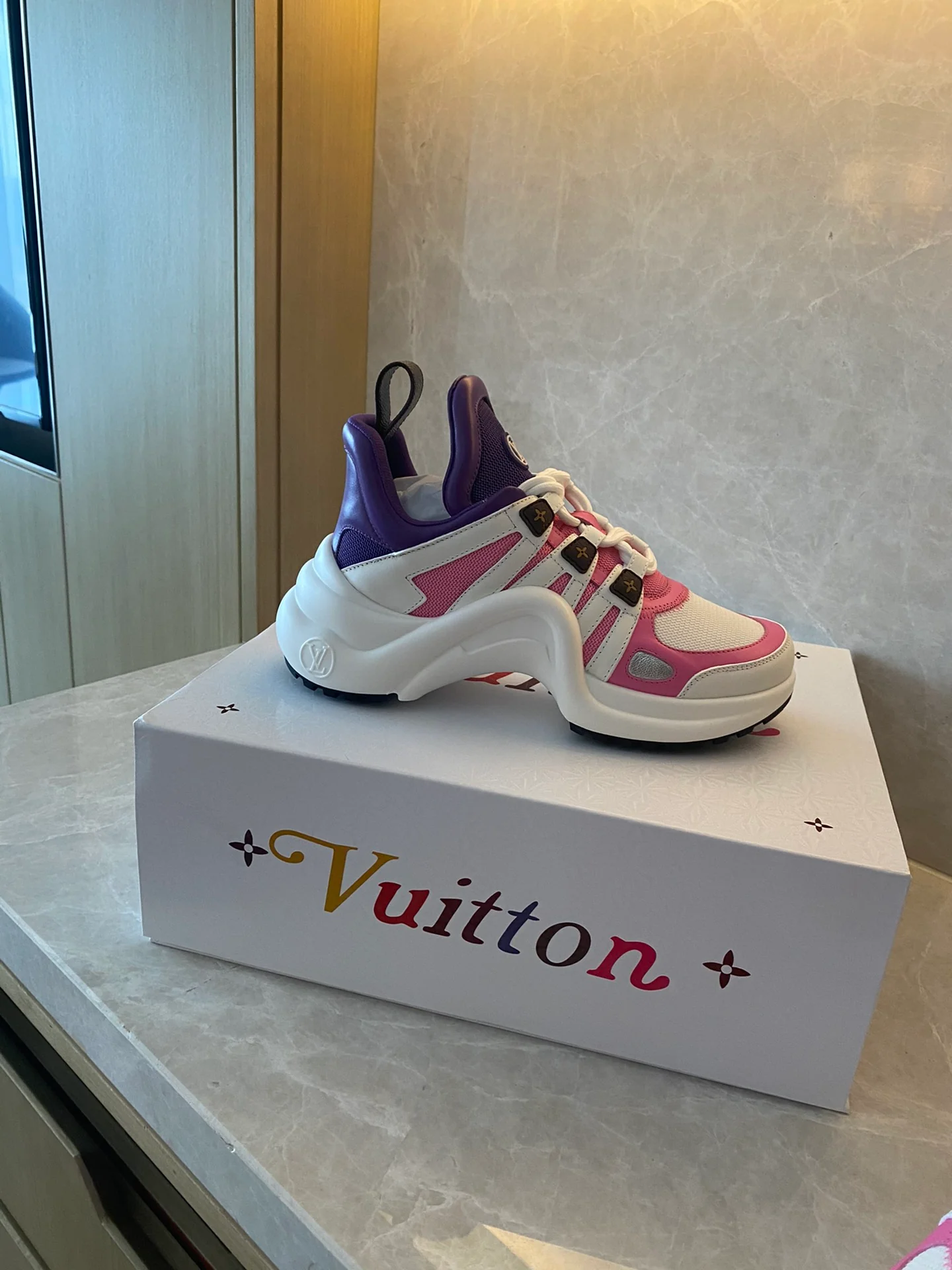 Обувь LV - кроссовки LV Trainer - 8