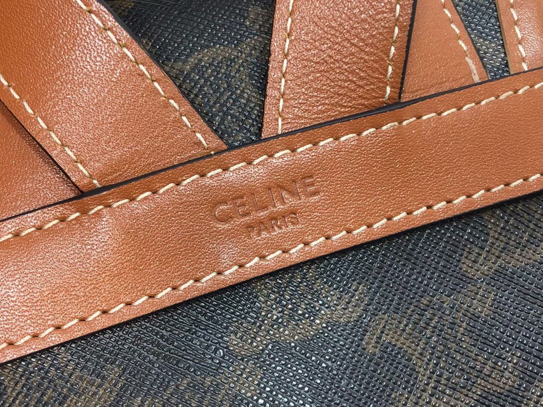 Мини-рюкзак Celine-folco-triomphe-холст