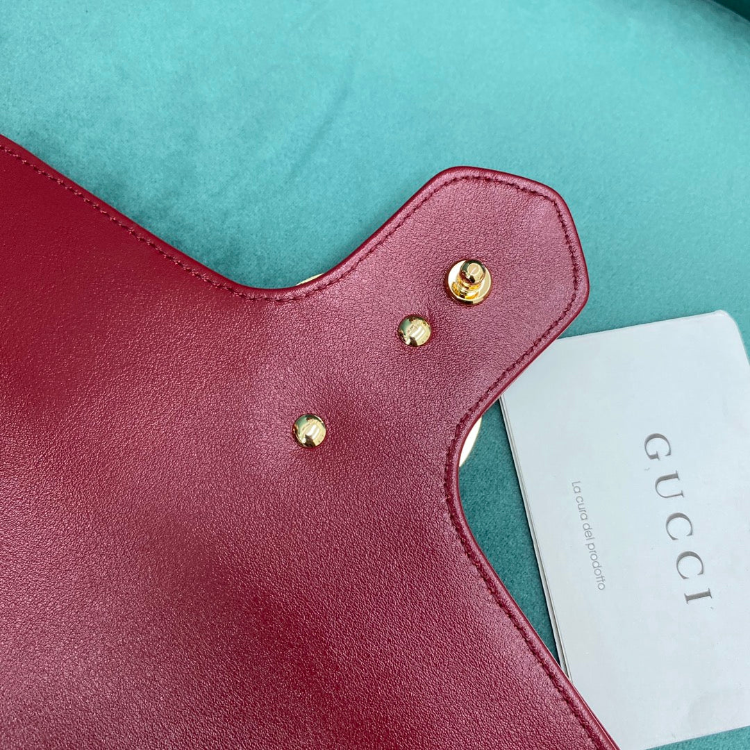 Сумка Gucci Marmont Medium 26 см, канвас, монограмма 1