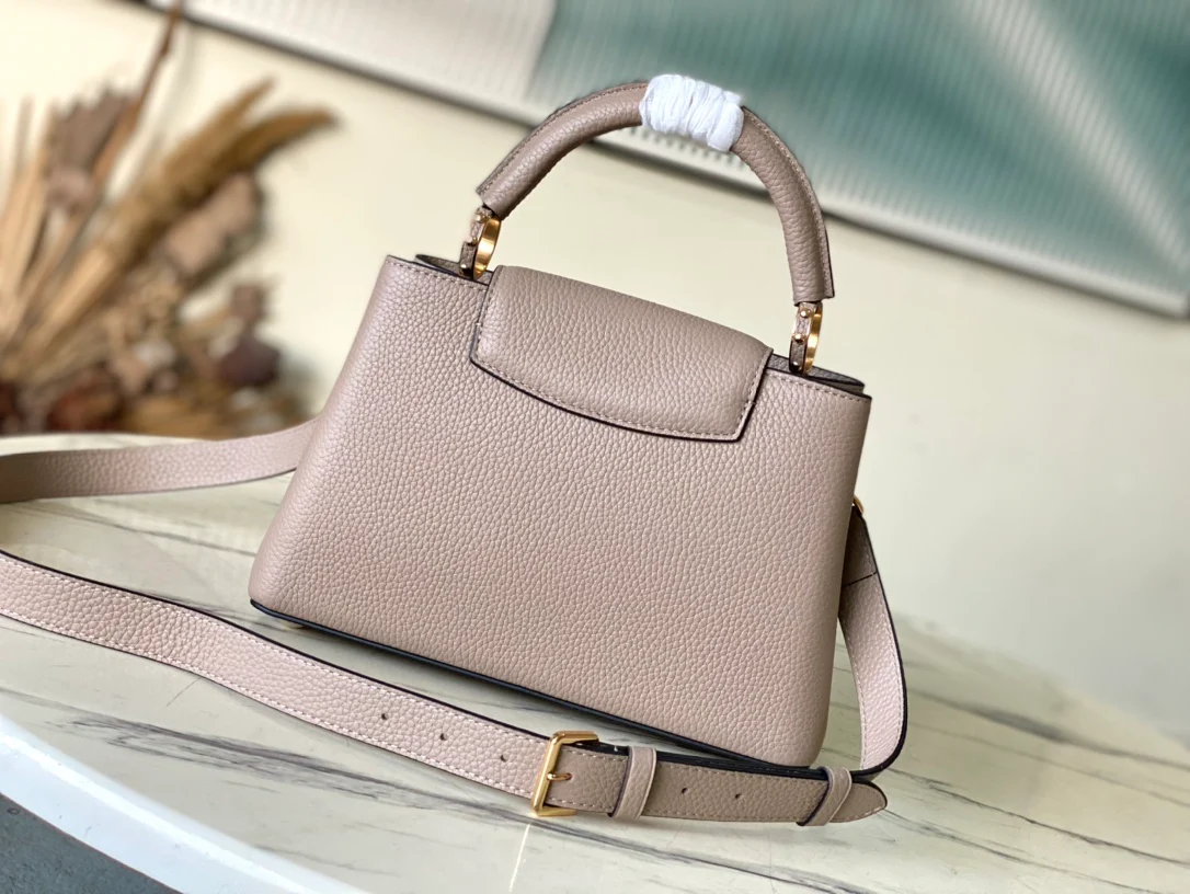 LV-m24736-capucinesbb маленькая сумочка-серая