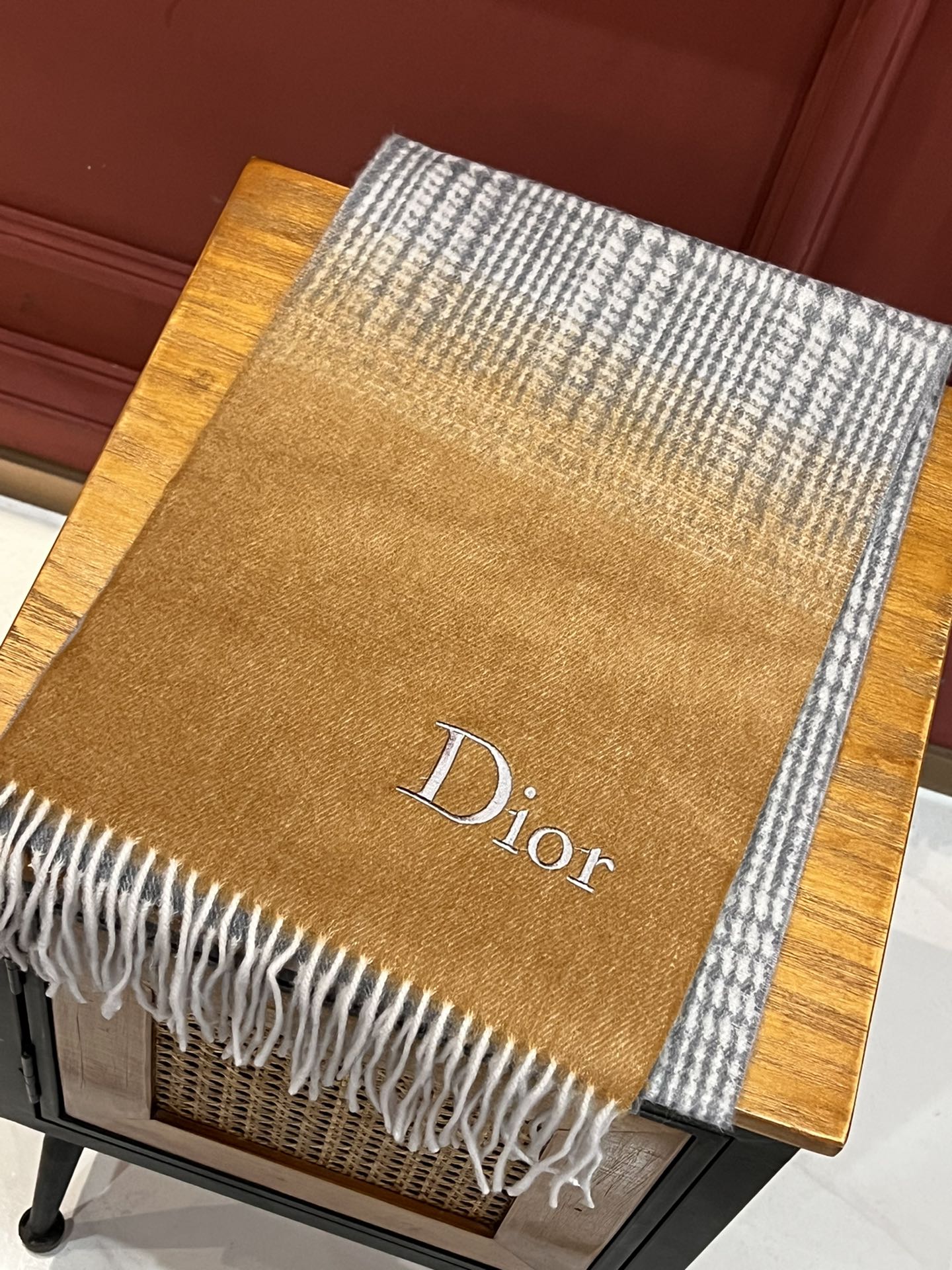 Кашемировый шарф Dior - 30 см - 195 см - 2 см