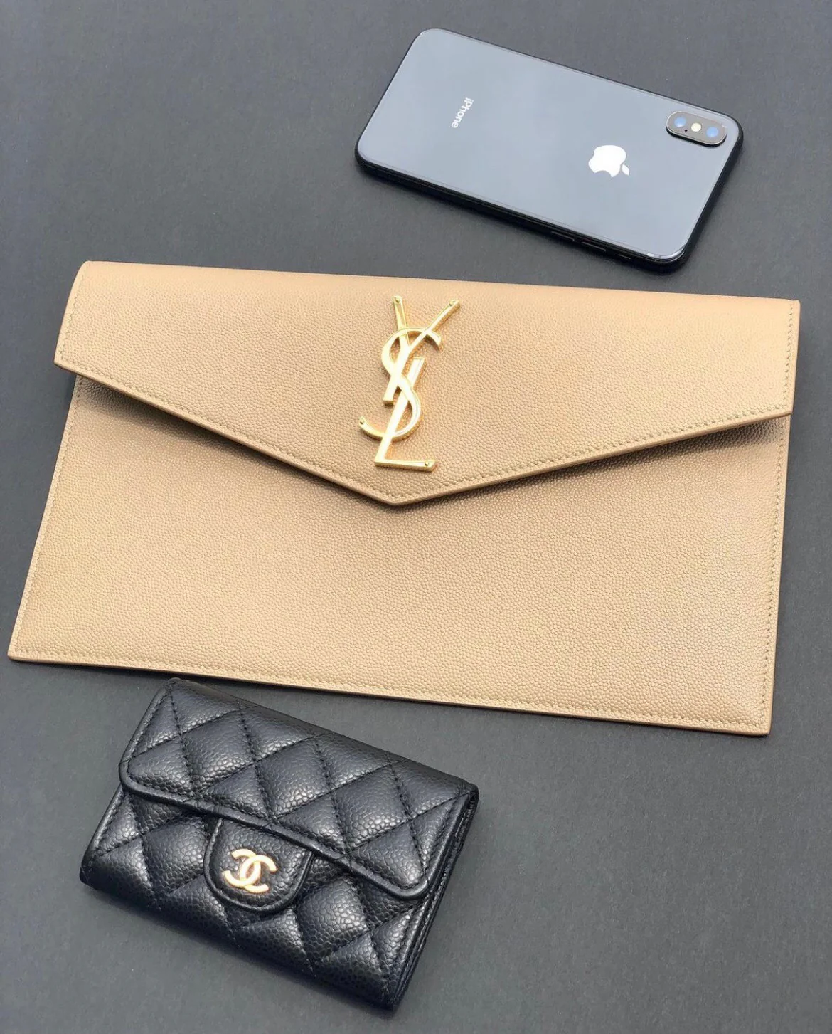 Клатч YSL Caviar - 1 шт.