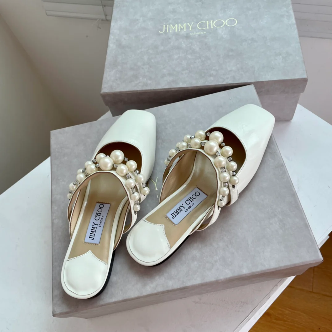 Мюли/тапочки Jimmy Pearl с квадратным носком