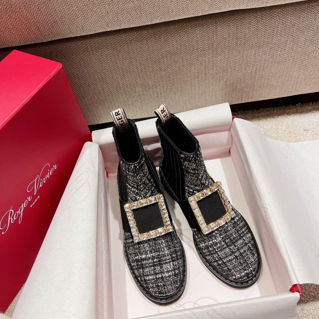 Официальный сайт RV2021, классическая осенне-зимняя серия, ботильоны.